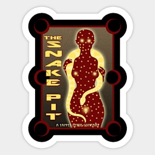 The Snake Pit poster Sticker